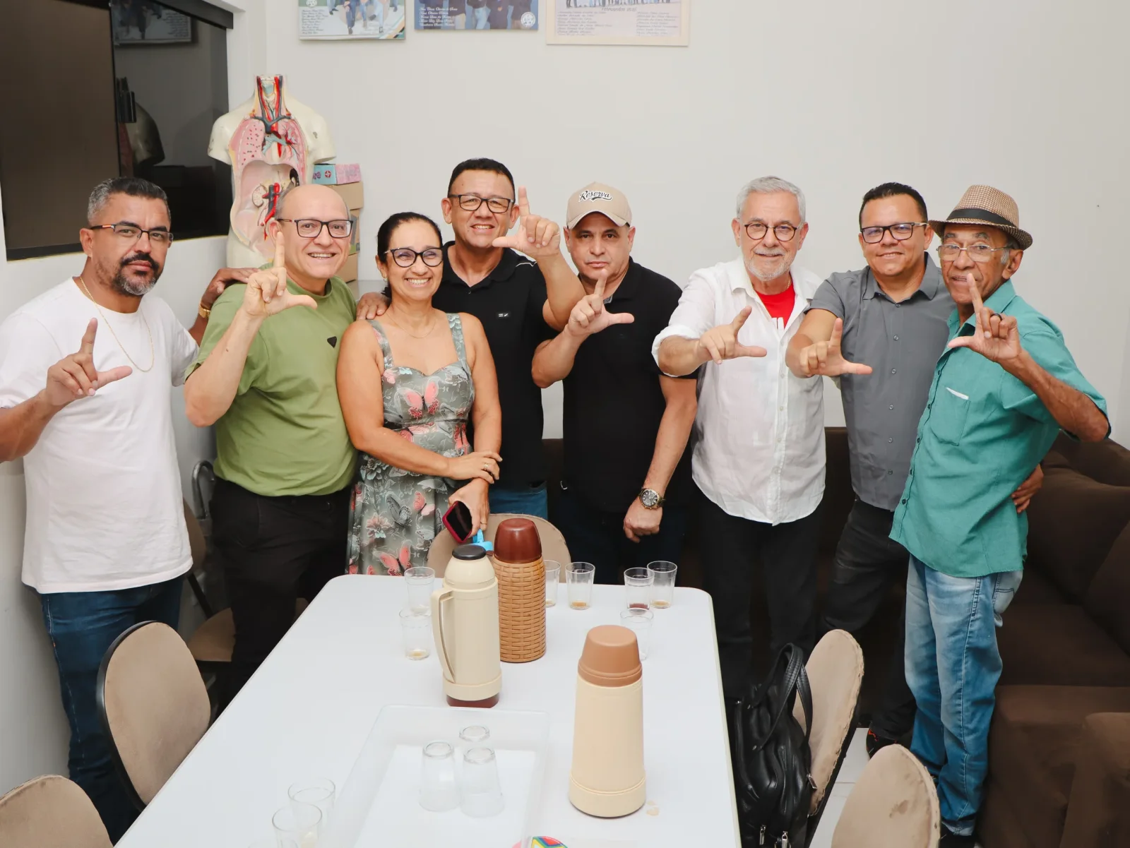 Reunião de ações da campanha em Anagé