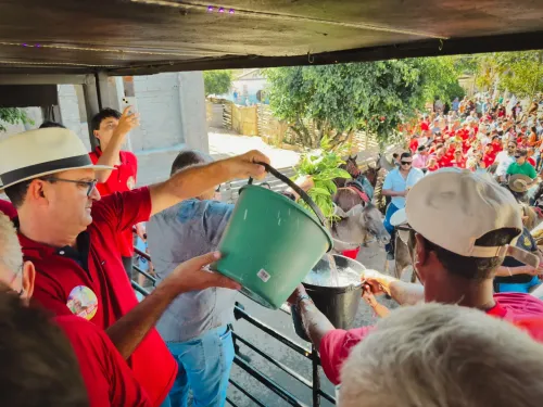 Chegada das Bandeiras em Lucaia — foto 84