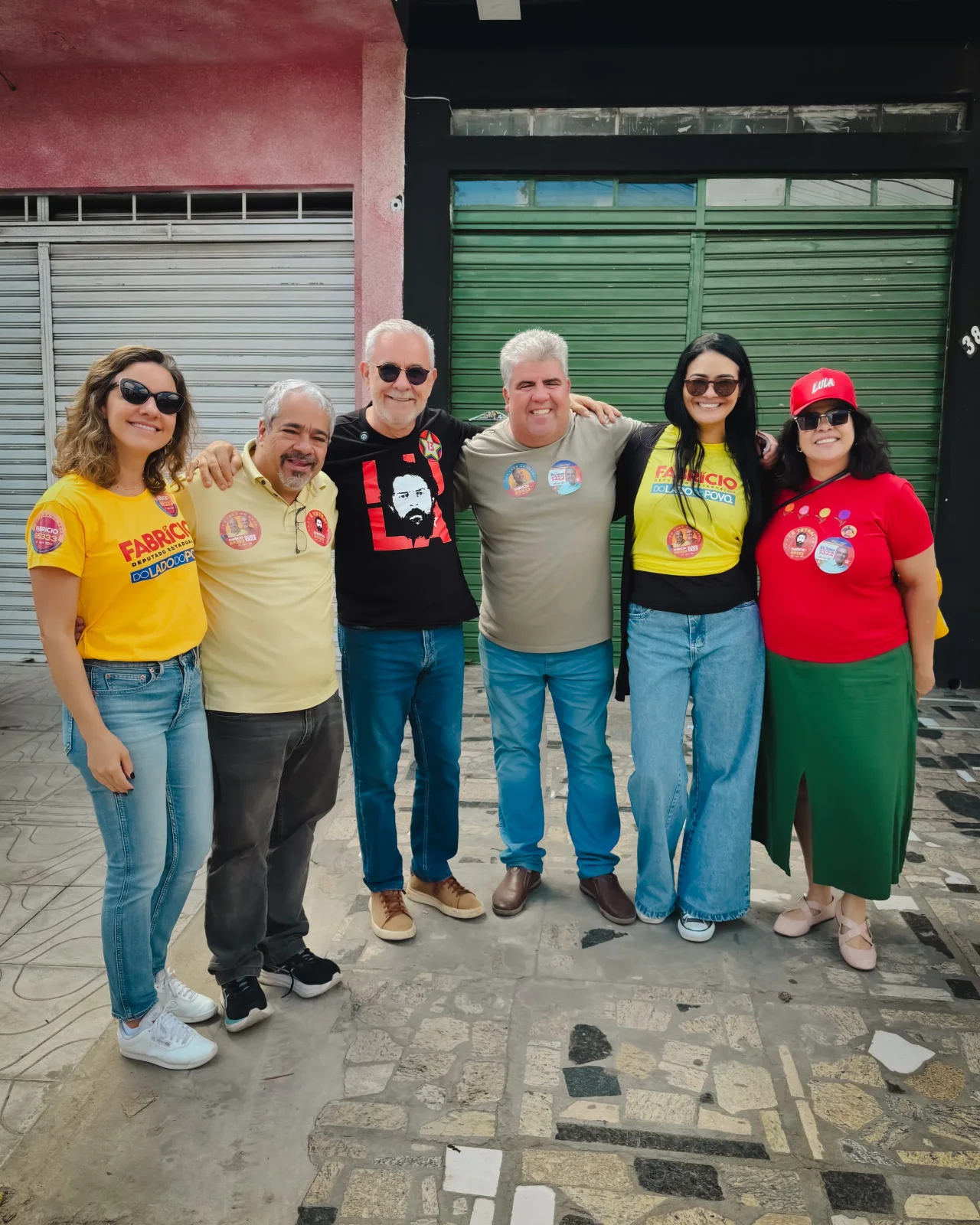 Caminhada na feira do Patagônia