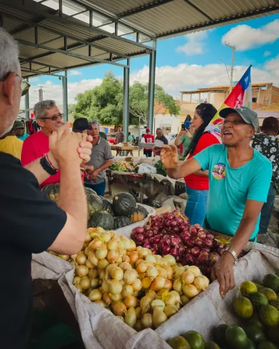 Visita a feira do distrito de Bate Pé — foto 70