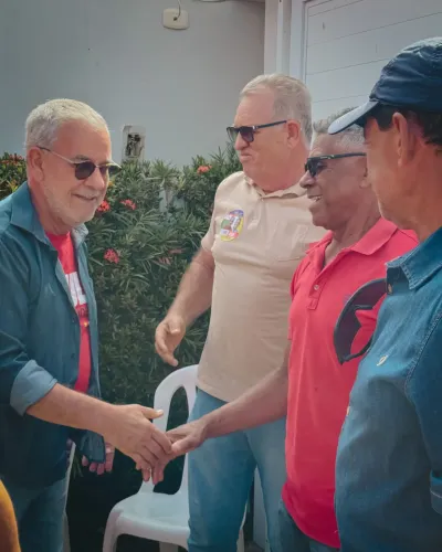 Reunião e caminhada na feira com Gil Rocha — foto 5