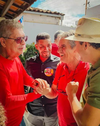 Reunião e caminhada na feira com Gil Rocha — foto 11