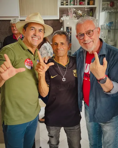 Reunião e caminhada na feira com Gil Rocha — foto 14