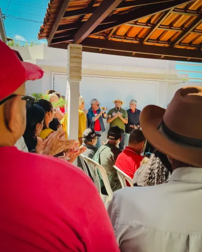 Reunião e caminhada na feira com Gil Rocha — foto 29