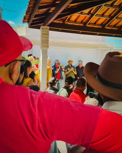 Reunião e caminhada na feira com Gil Rocha — foto 30