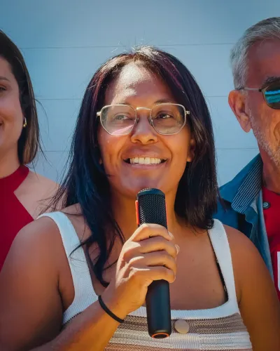 Reunião e caminhada na feira com Gil Rocha — foto 35