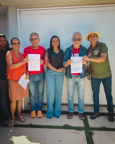 Reunião e caminhada na feira com Gil Rocha — foto 39