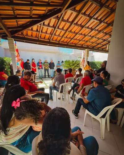 Reunião e caminhada na feira com Gil Rocha — foto 50
