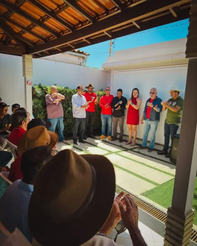 Reunião e caminhada na feira com Gil Rocha — foto 54