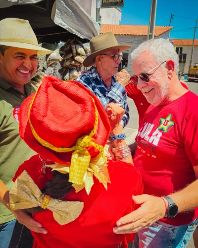 Reunião e caminhada na feira com Gil Rocha — foto 80
