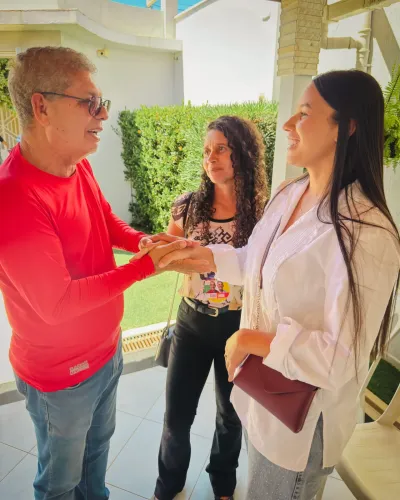 Reunião e caminhada na feira com Gil Rocha — foto 82