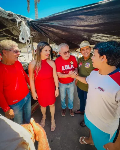 Reunião e caminhada na feira com Gil Rocha — foto 92