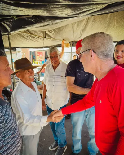 Reunião e caminhada na feira com Gil Rocha — foto 94