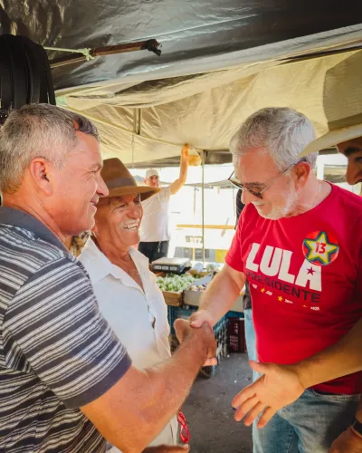 Reunião e caminhada na feira com Gil Rocha — foto 97