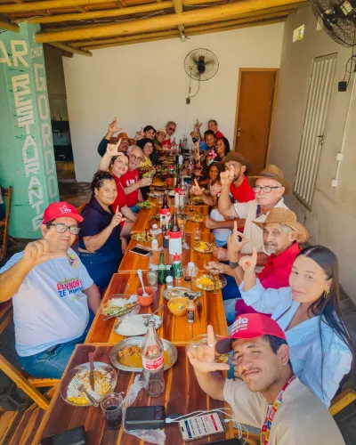 Reunião e caminhada na feira com Gil Rocha — foto 98