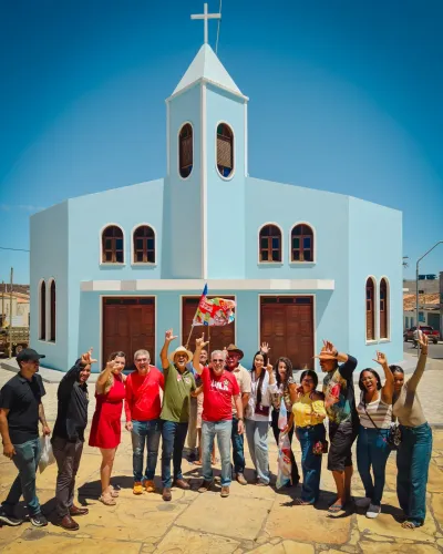 Reunião e caminhada na feira com Gil Rocha — foto 99