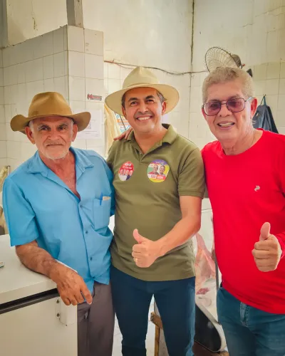 Reunião e caminhada na feira com Gil Rocha — foto 100