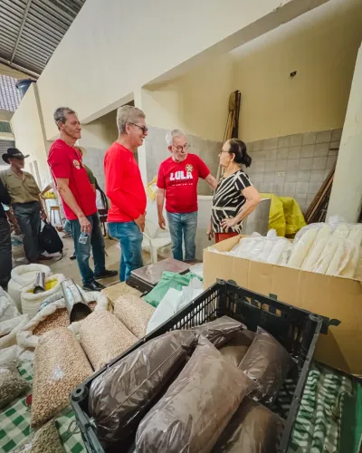 Reunião e caminhada na feira com Gil Rocha — foto 103
