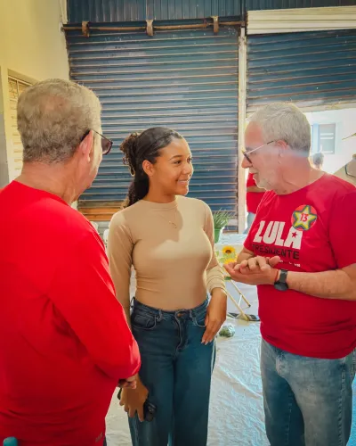 Reunião e caminhada na feira com Gil Rocha — foto 106