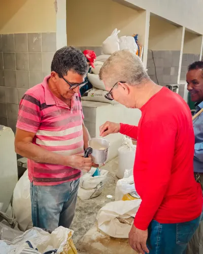 Reunião e caminhada na feira com Gil Rocha — foto 108
