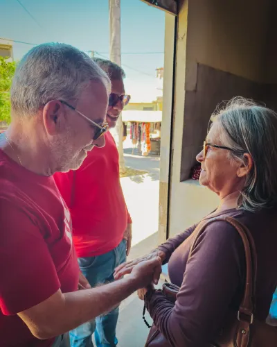 Reunião e caminhada na feira com Gil Rocha — foto 110