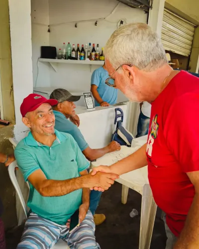 Reunião e caminhada na feira com Gil Rocha — foto 120