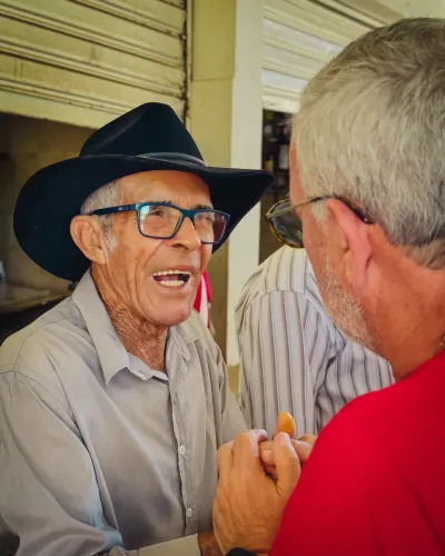 Reunião e caminhada na feira com Gil Rocha — foto 121