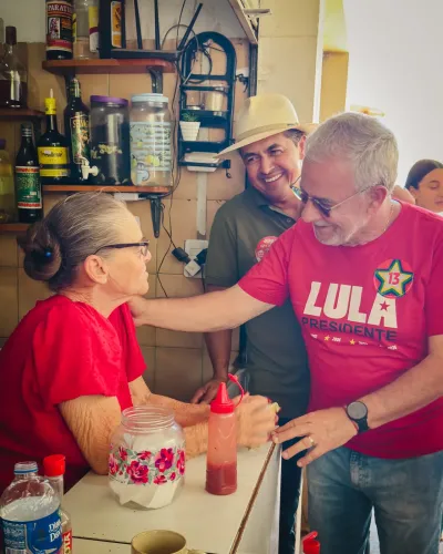 Reunião e caminhada na feira com Gil Rocha — foto 130
