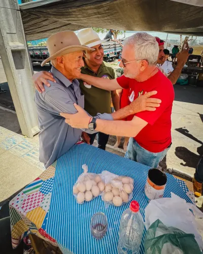 Reunião e caminhada na feira com Gil Rocha — foto 135