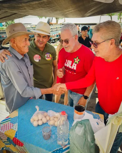 Reunião e caminhada na feira com Gil Rocha — foto 136