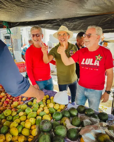 Reunião e caminhada na feira com Gil Rocha — foto 139