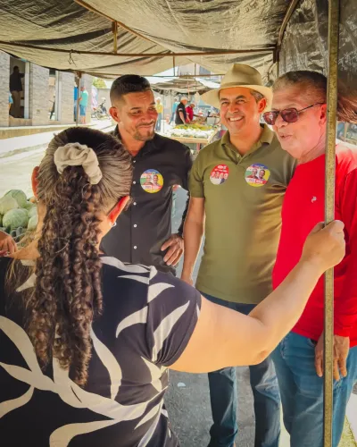 Reunião e caminhada na feira com Gil Rocha — foto 141