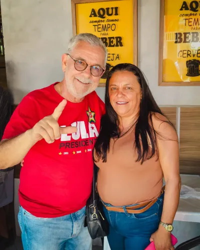 Reunião e caminhada na feira com Gil Rocha — foto 145