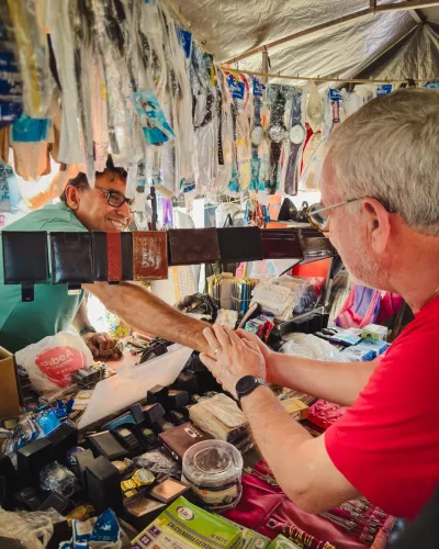 Reunião e caminhada na feira com Gil Rocha — foto 148