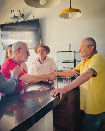 Reunião e caminhada na feira com Gil Rocha — foto 150