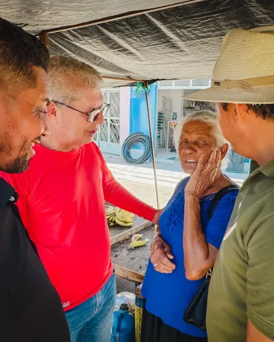 Reunião e caminhada na feira com Gil Rocha — foto 151