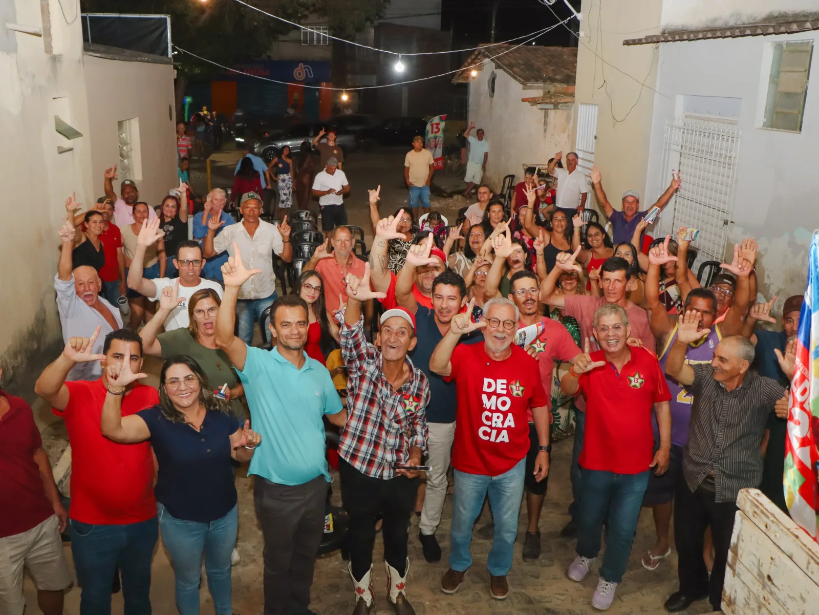 Reunião com apoiadores em Jânio Quadros
