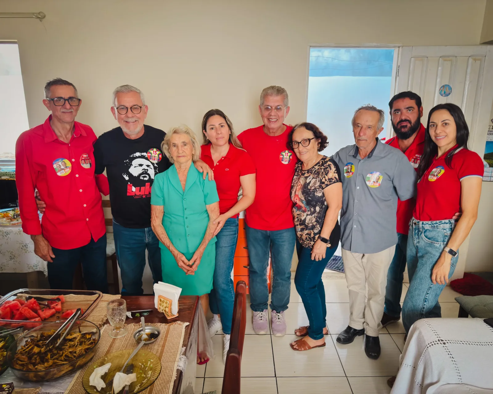 Visita a feira de Tanque Novo