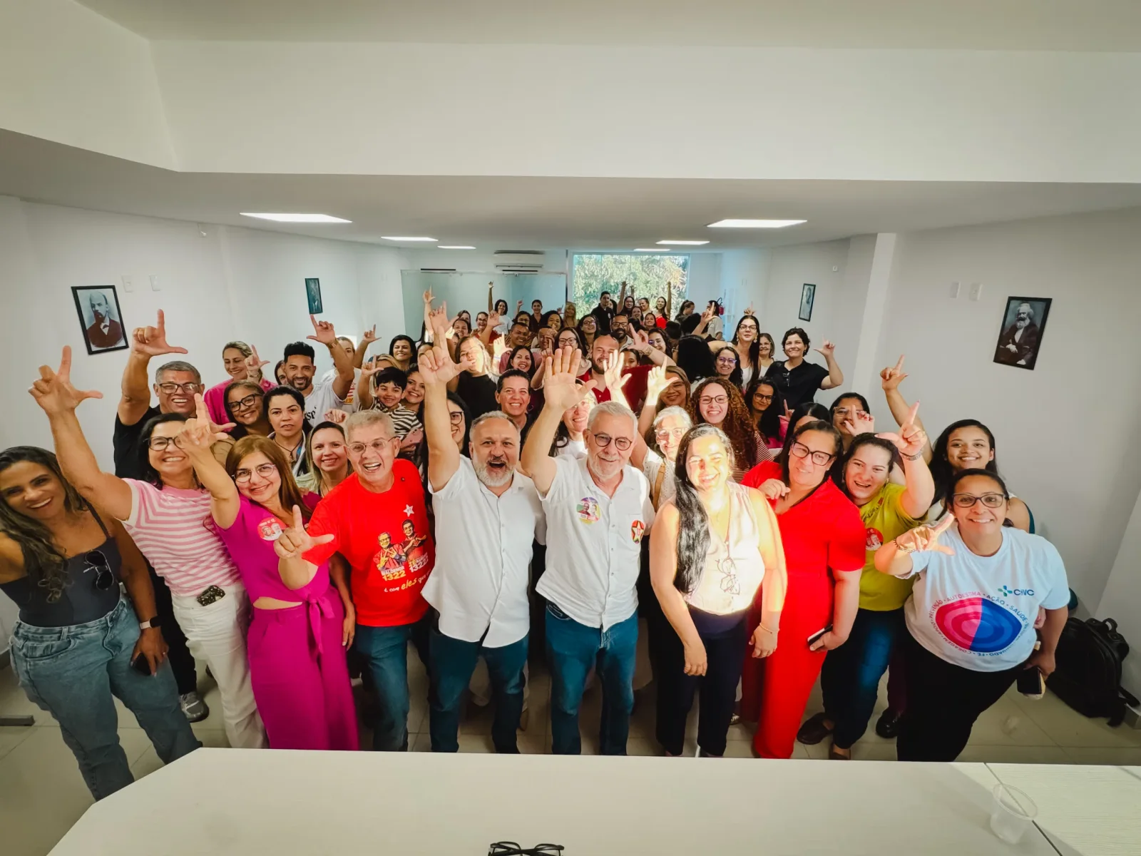Reunião com apoiadores da Saúde