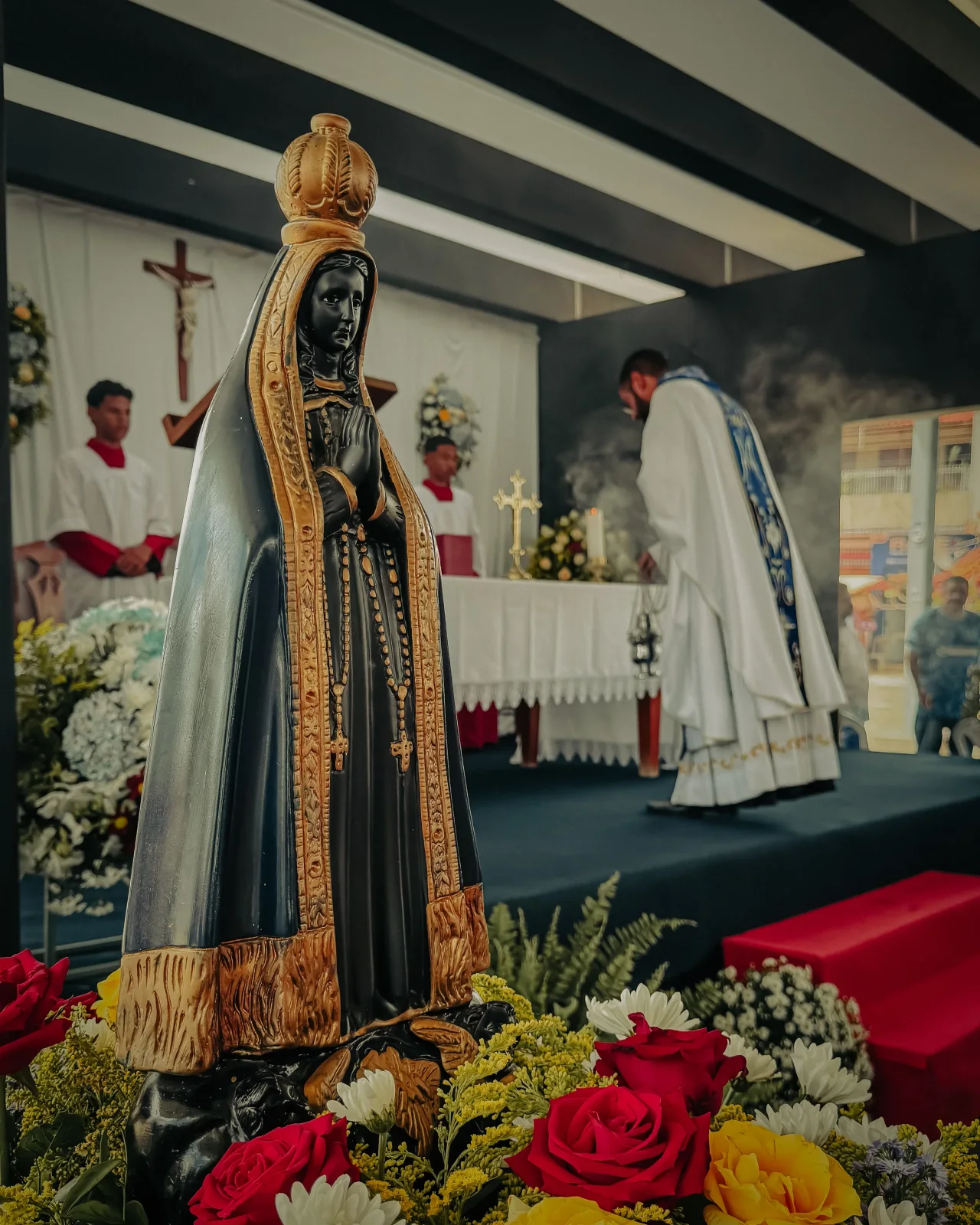 Missa de Nossa Senhora Aparecida em Bate pé