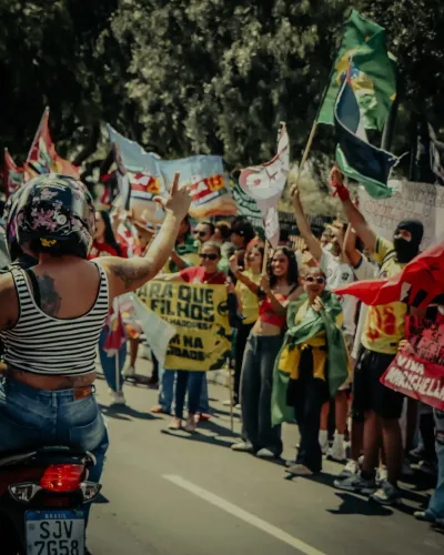 Ato em defesa da democracia — foto 32